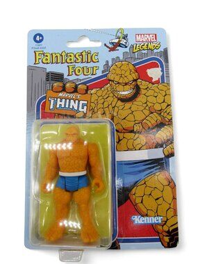 Marvel Legends The Thing 3.75" Retro Kenner Figure Fantastic Four Hasbro